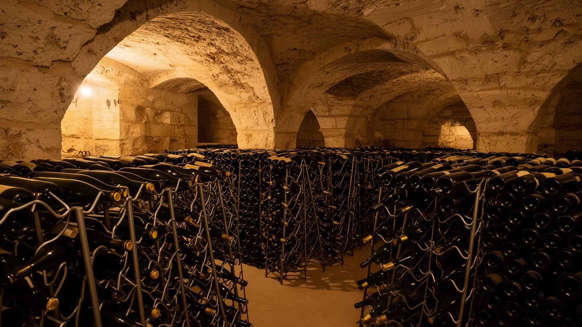 Champagne — bortom de stora husen